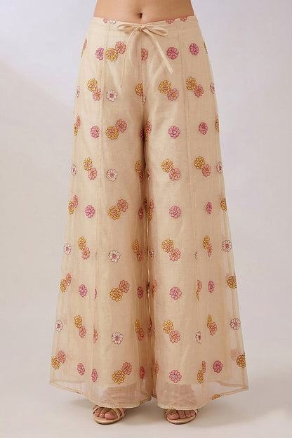 Chanderi Embroidery Fabric