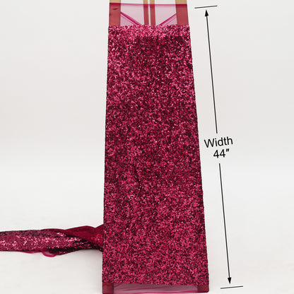 Net Sequins Fabric