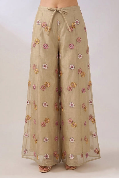 Chanderi Embroidery Fabric