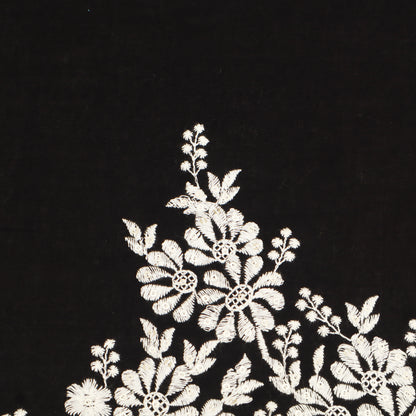 Cotton Border Embroidery Fabric