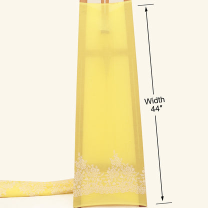 Cotton Border Embroidery Fabric