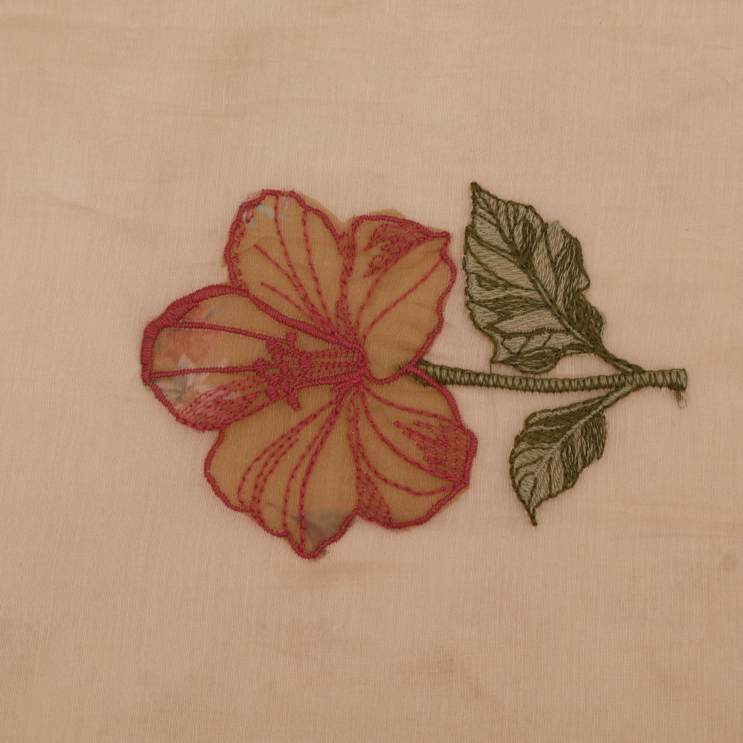Chanderi Embroidery Fabric