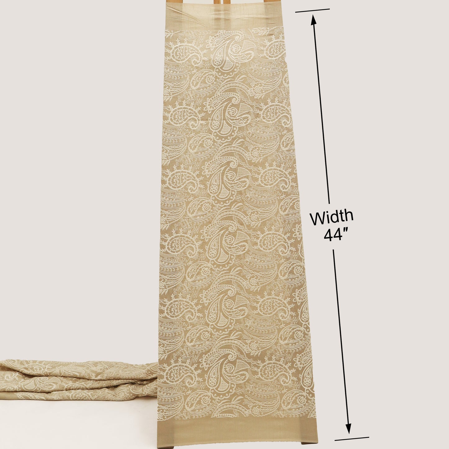 Slub Silk Embroidery