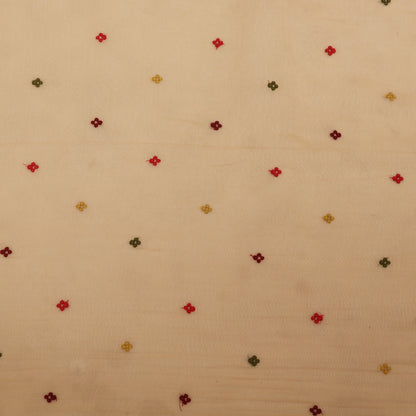 Chanderi Embroidery Fabric