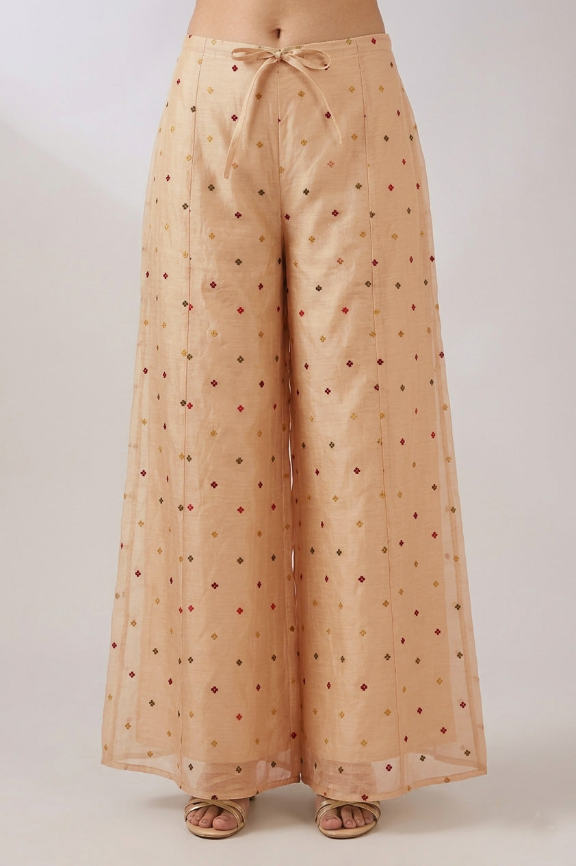 Chanderi Embroidery Fabric