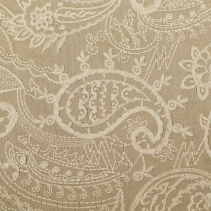 Slub Silk Embroidery