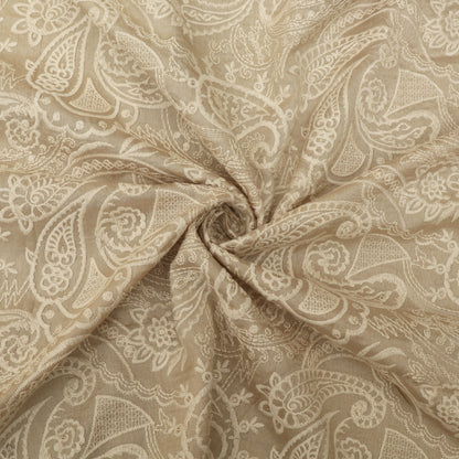 Slub Silk Embroidery