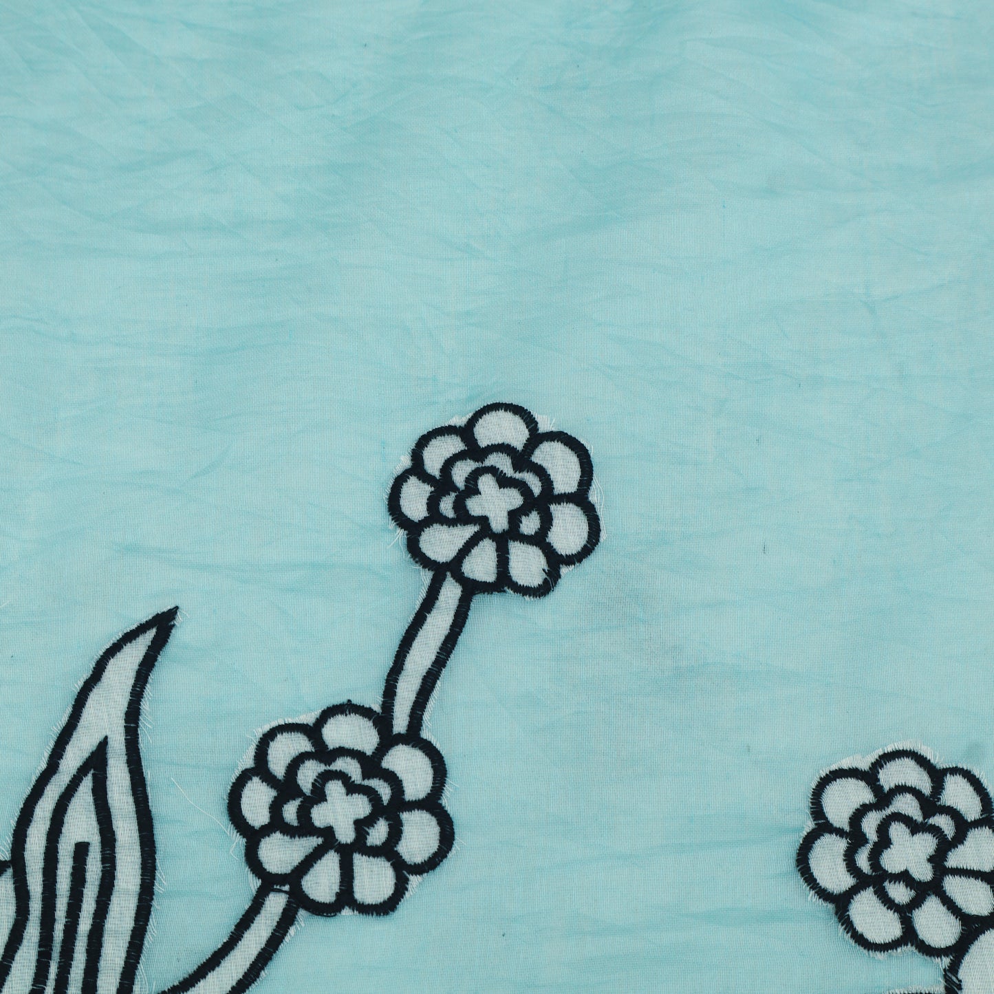 Mul Chanderi Embroidery Fabric