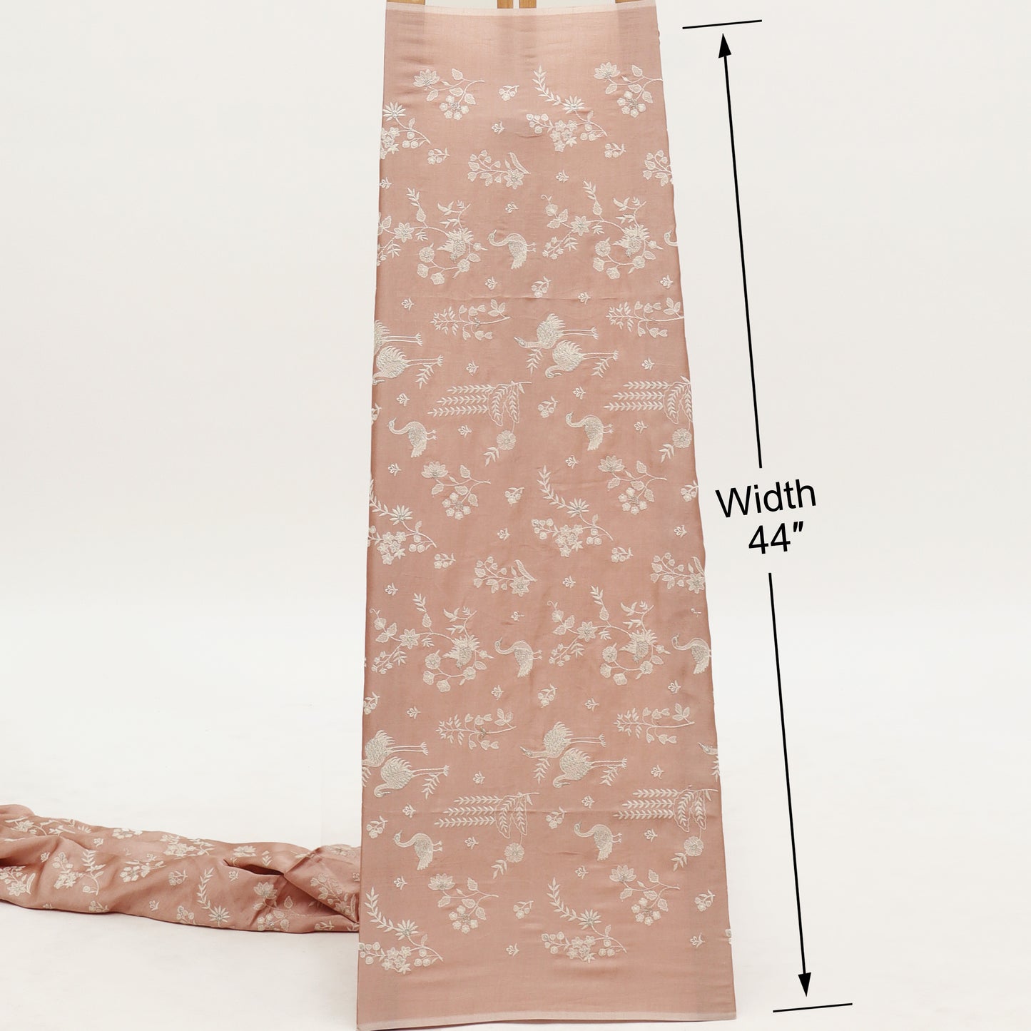 Slub Silk Embroidery