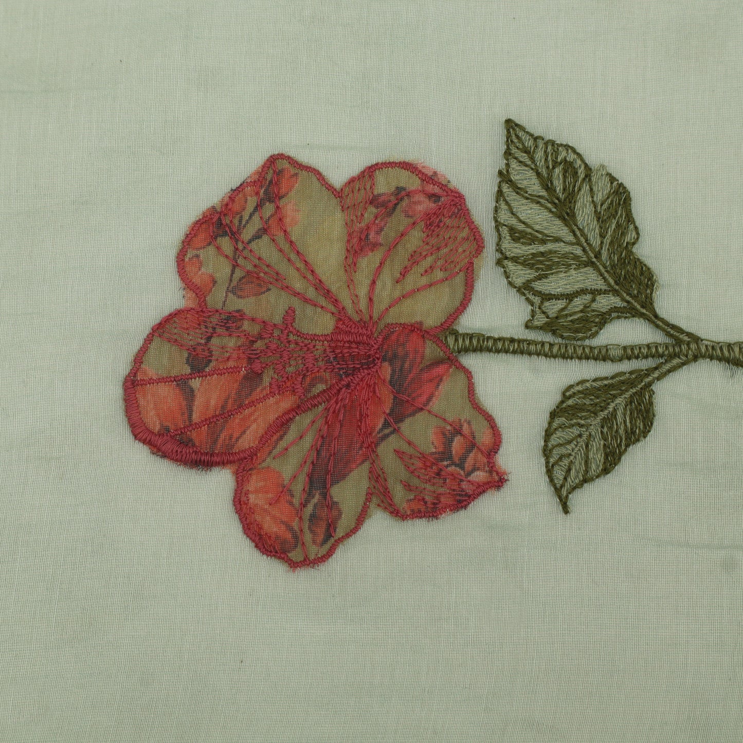 Chanderi Embroidery Fabric