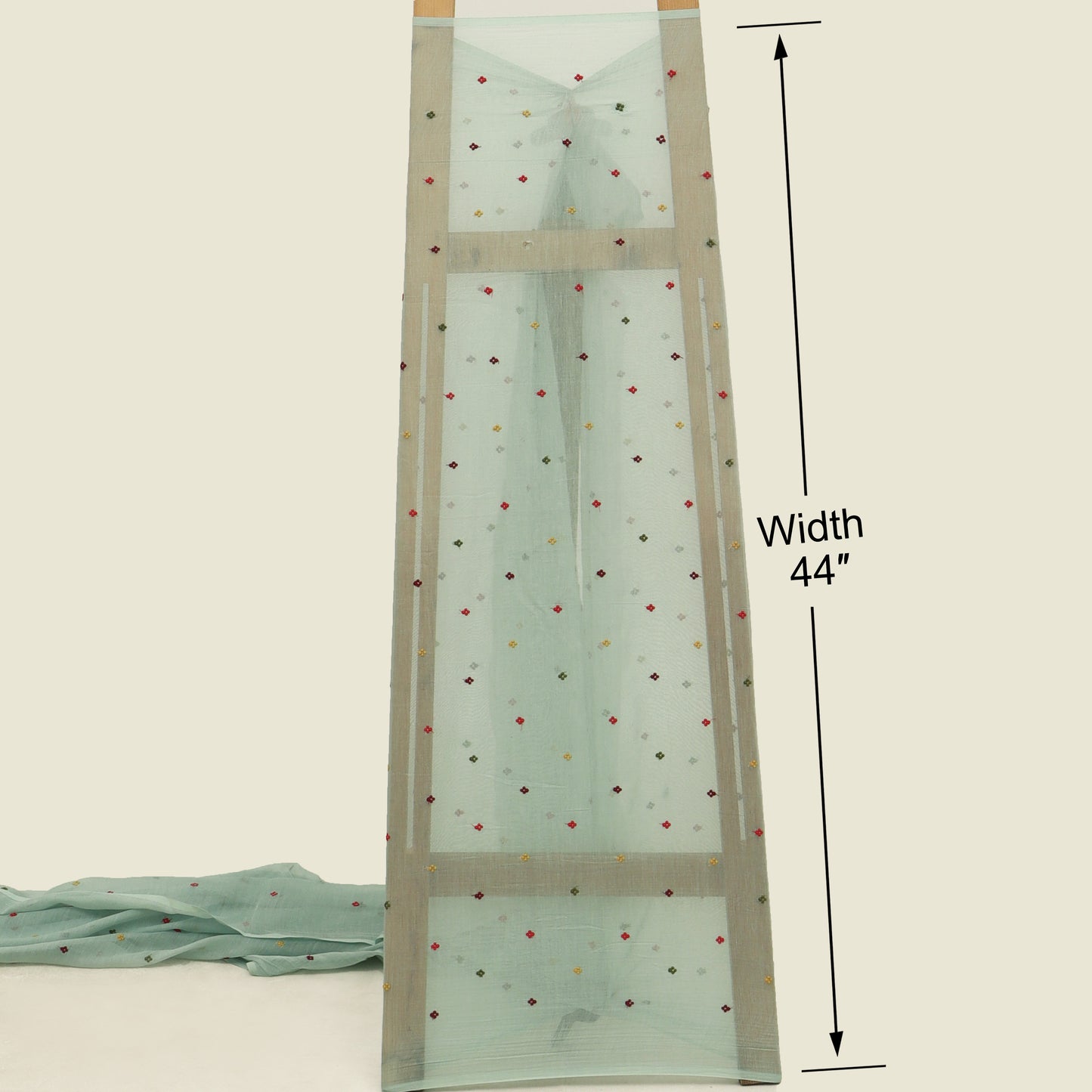 Chanderi Embroidery Fabric