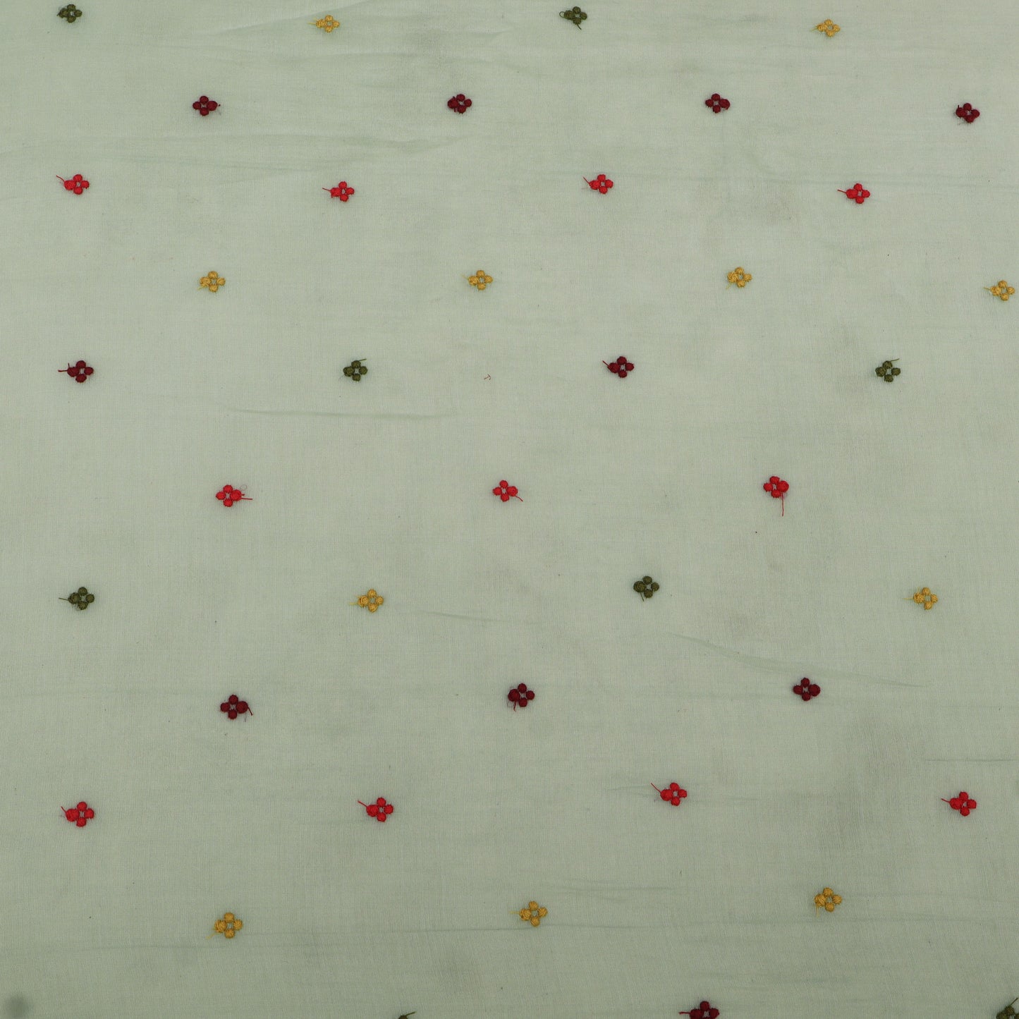 Chanderi Embroidery Fabric