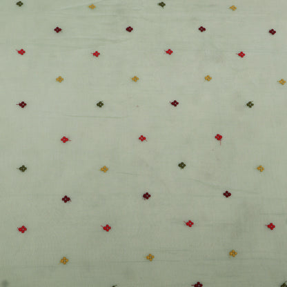 Chanderi Embroidery Fabric