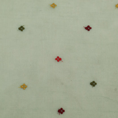 Chanderi Embroidery Fabric
