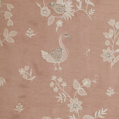 Slub Silk Embroidery