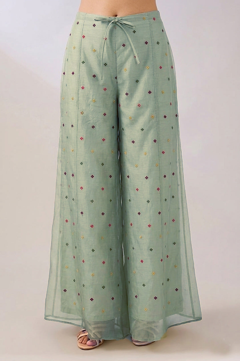 Chanderi Embroidery Fabric