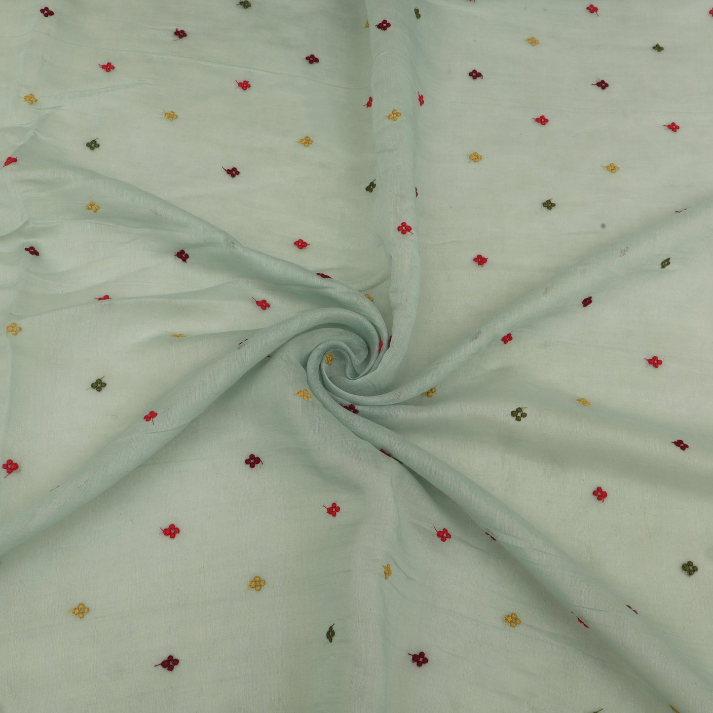 Chanderi Embroidery Fabric