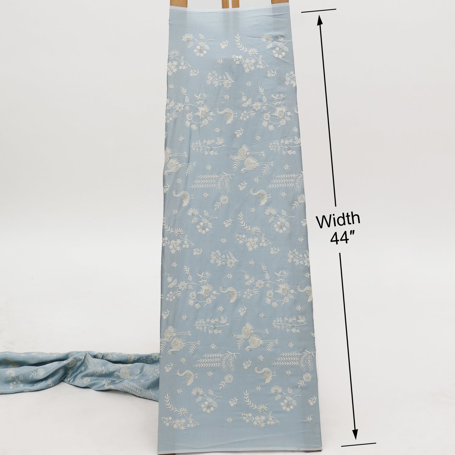 Slub Silk Embroidery