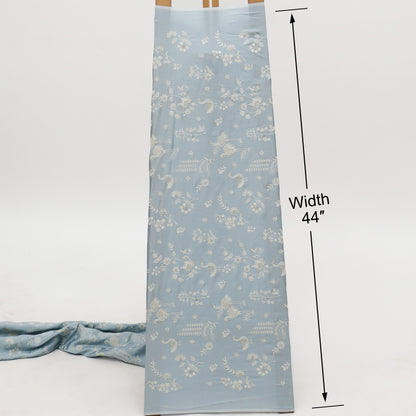 Slub Silk Embroidery