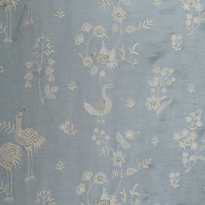 Slub Silk Embroidery