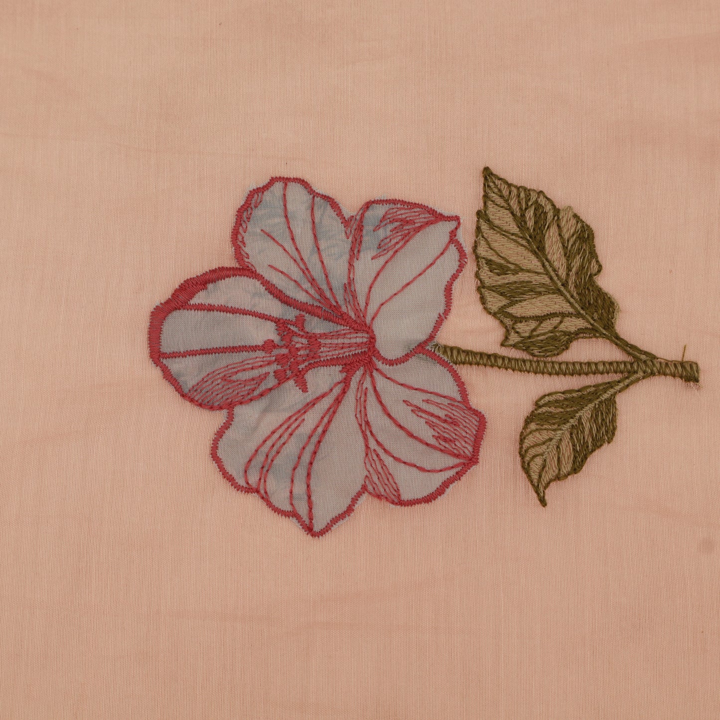 Chanderi Embroidery Fabric
