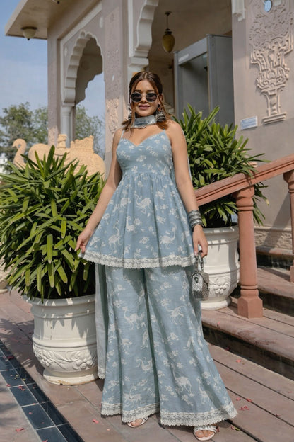 Slub Silk Embroidery