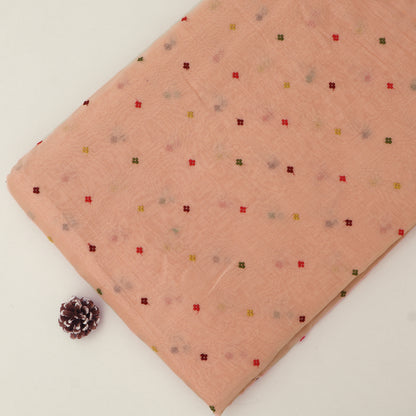 Chanderi Embroidery Fabric