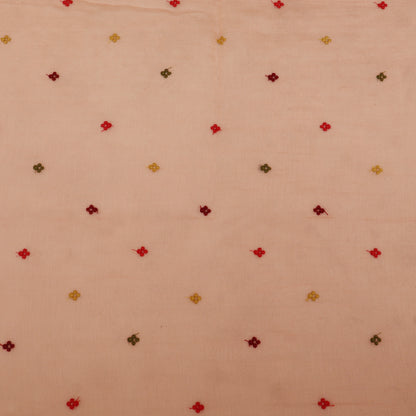 Chanderi Embroidery Fabric