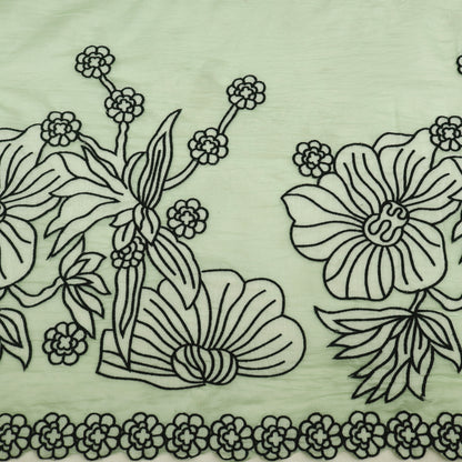 Mul Chanderi Embroidery Fabric