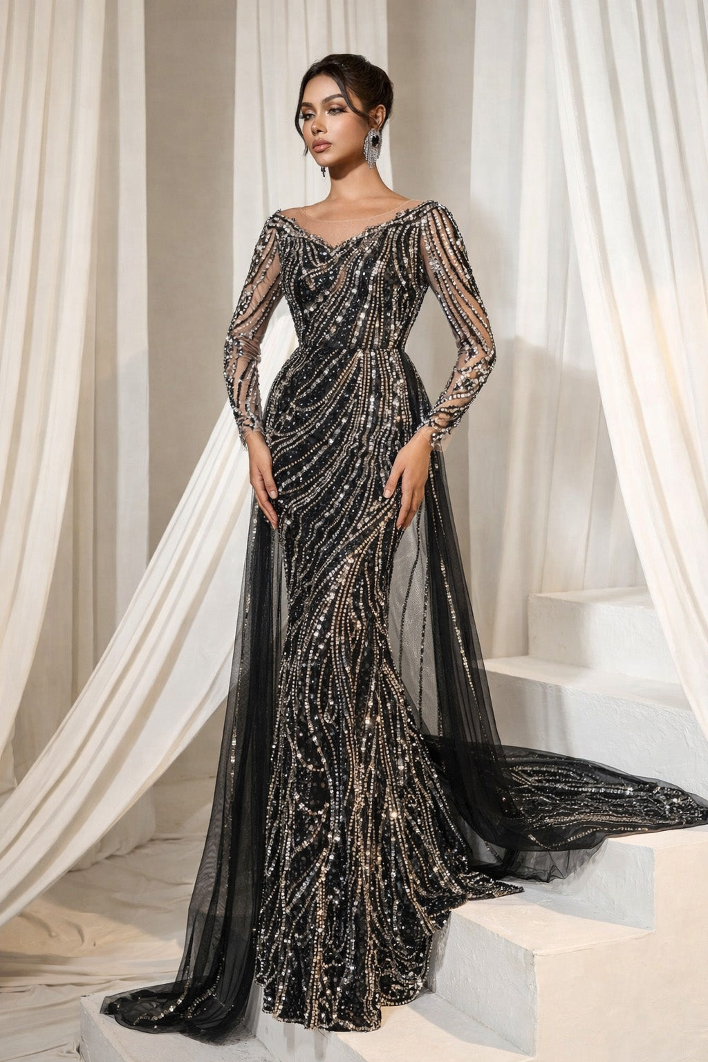 Heavy Net Embroidery