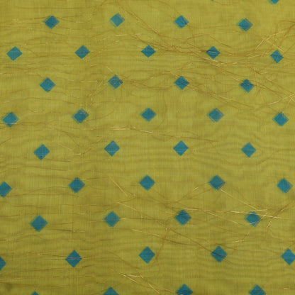 Multicolor Organza Lurex Print Fabric