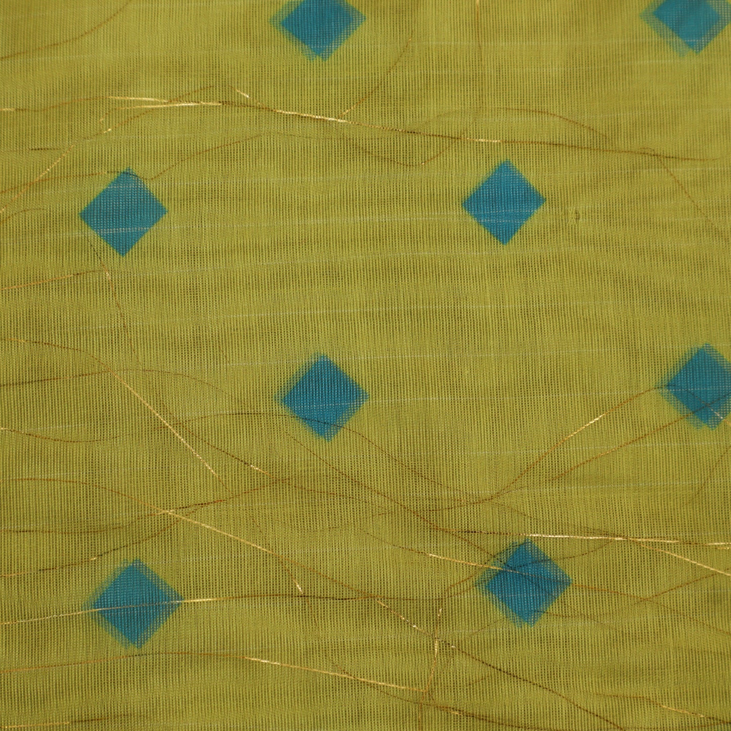 Multicolor Organza Lurex Print Fabric