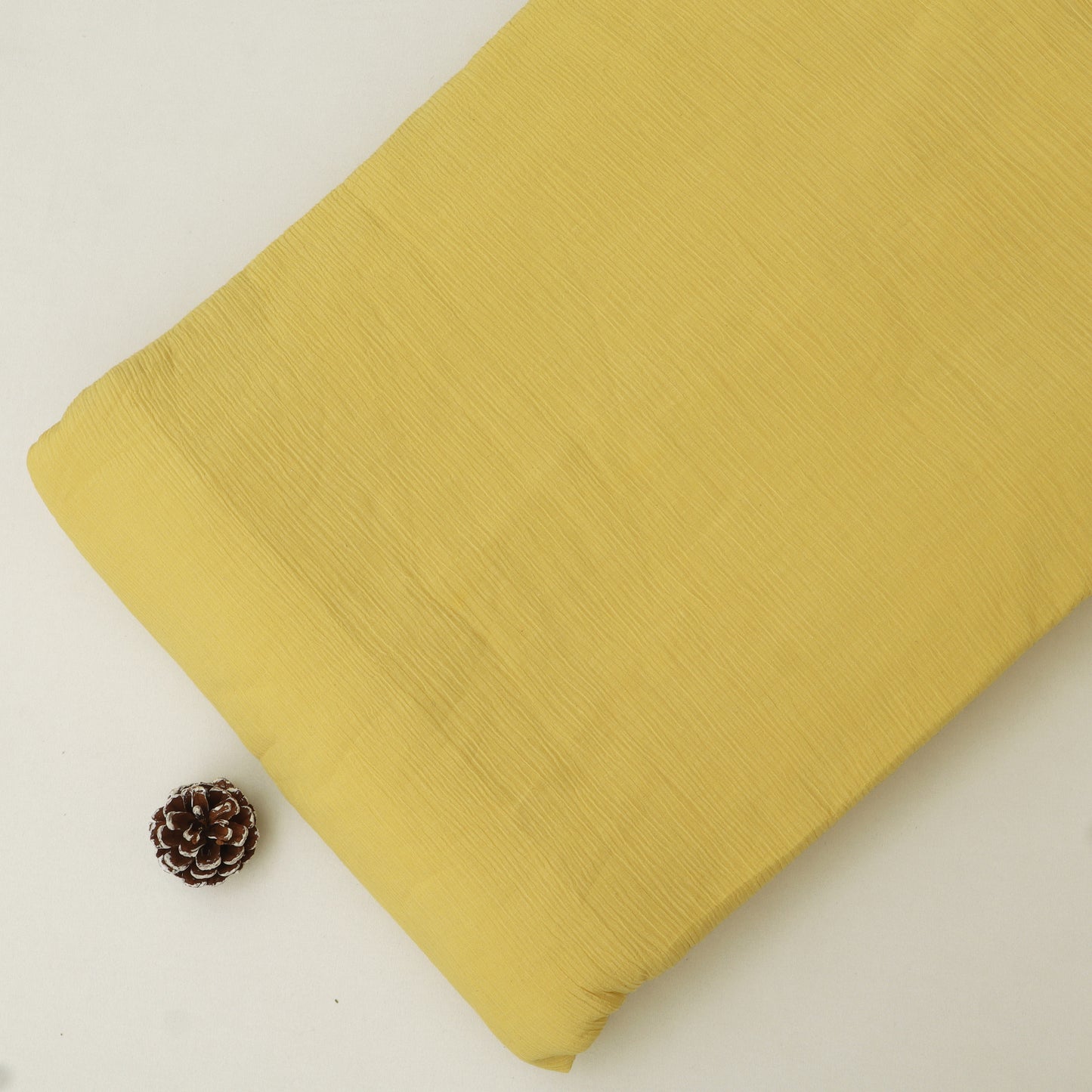 Crush Chanderi Embroidery Fabric