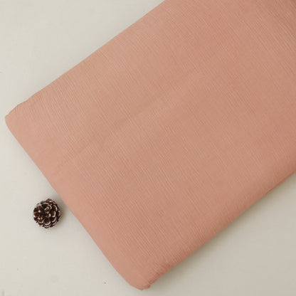 Crush Chanderi Embroidery Fabric