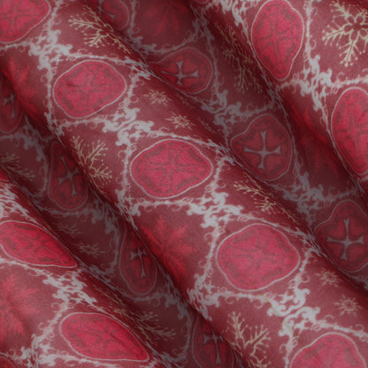 Multicolor Organza Print Fabric