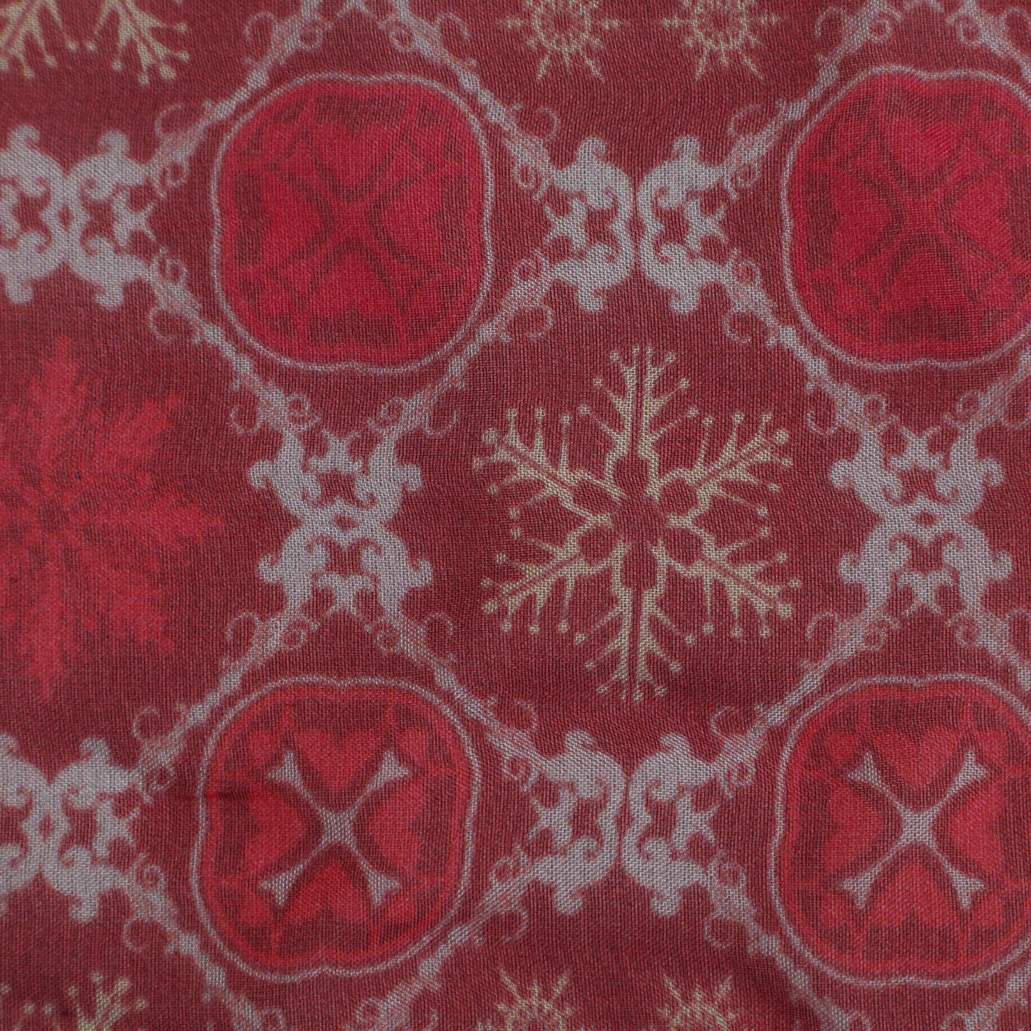 Multicolor Organza Print Fabric