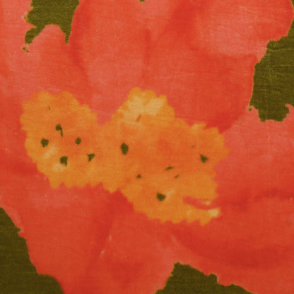 Floral Velvet Print Fabric