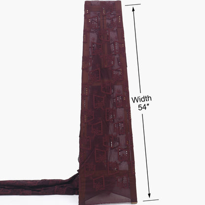 Chanderi Embroidery Fabric