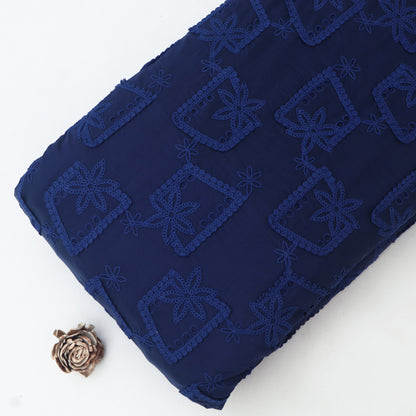 Chanderi Embroidery Fabric