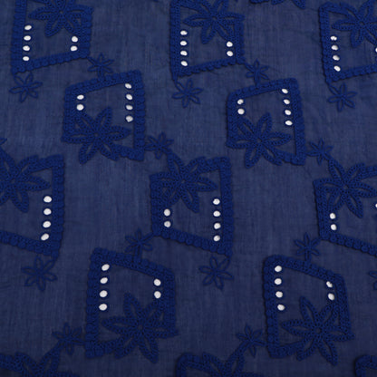 Chanderi Embroidery Fabric