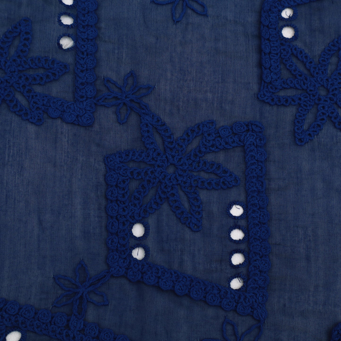 Chanderi Embroidery Fabric