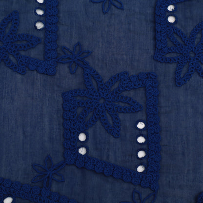 Chanderi Embroidery Fabric