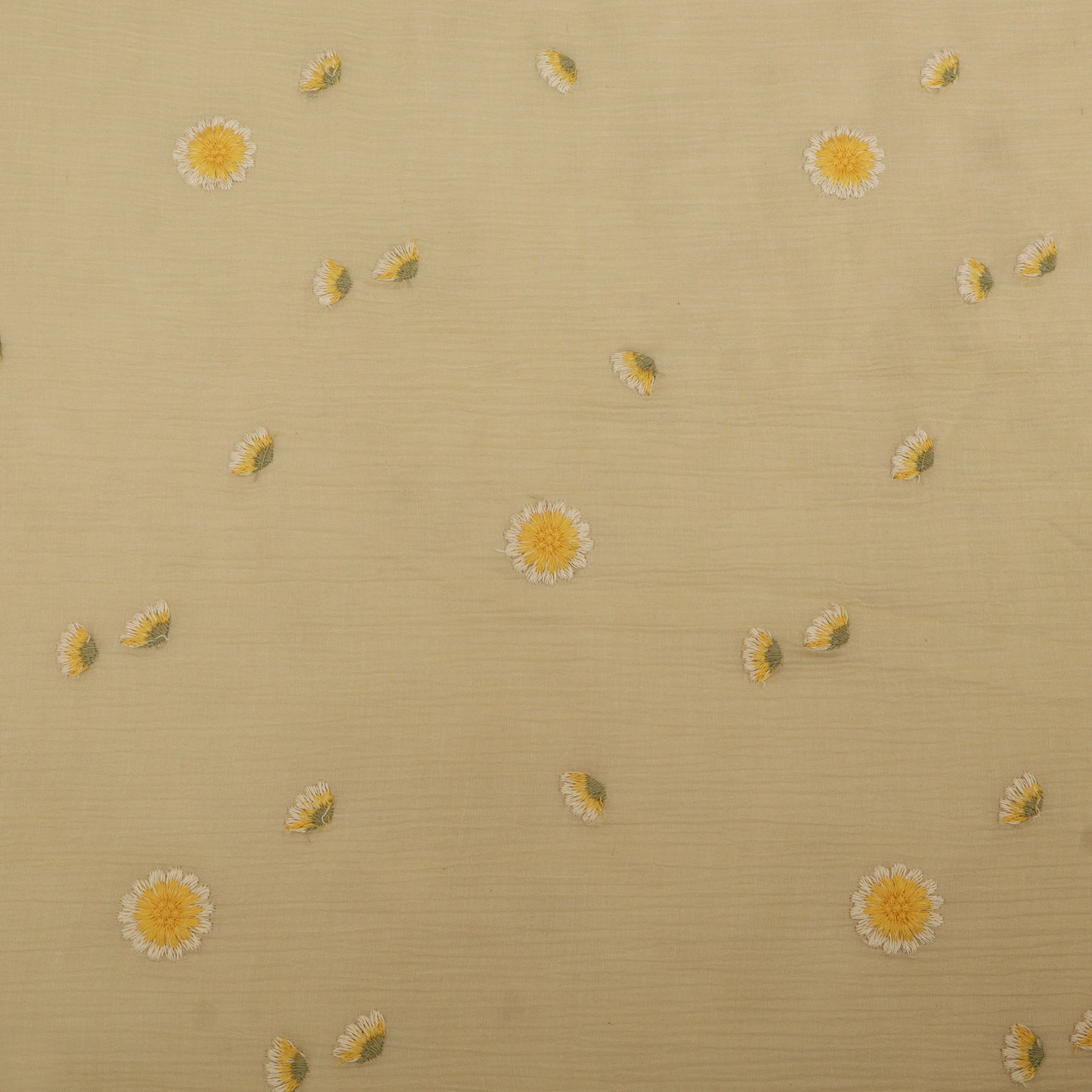 Crush Chanderi Embroidery Fabric