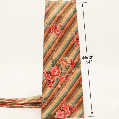 Velvet Digital Print Fabric