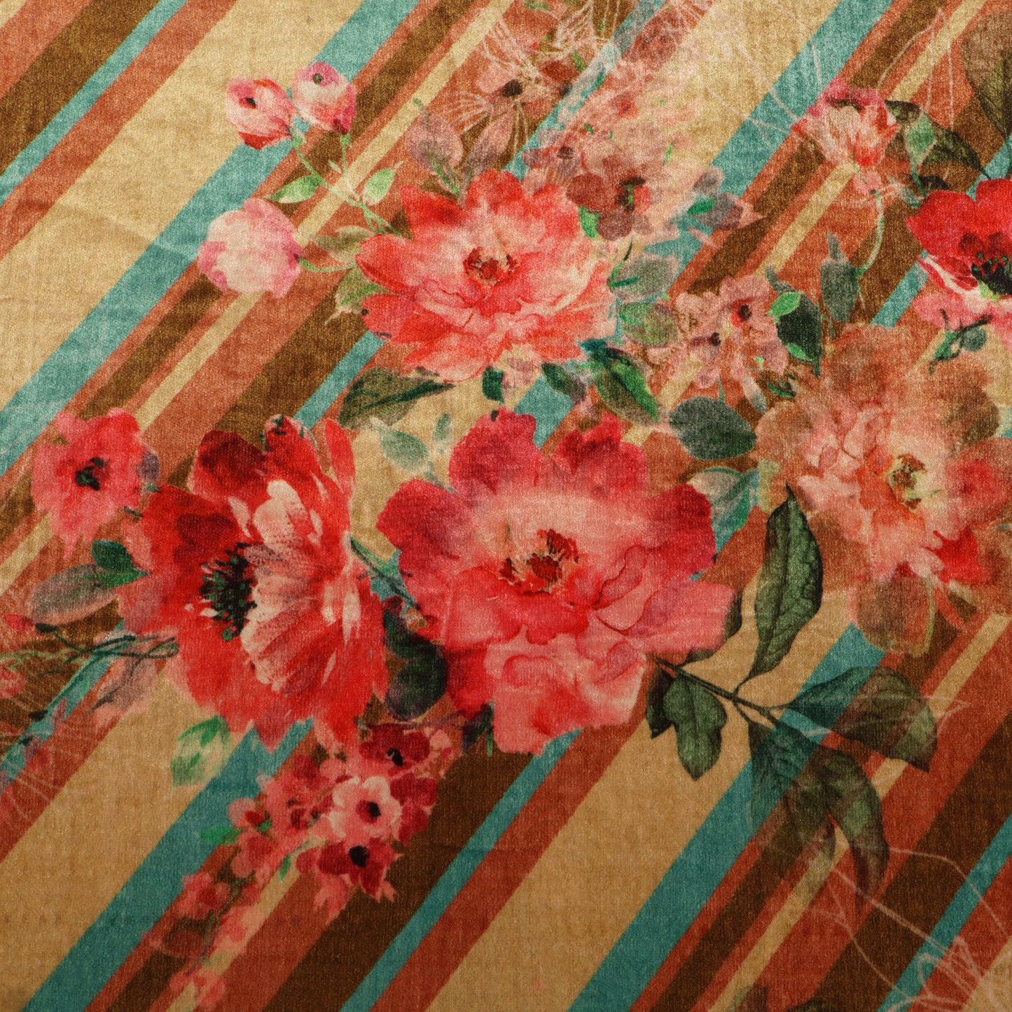 Velvet Digital Print Fabric