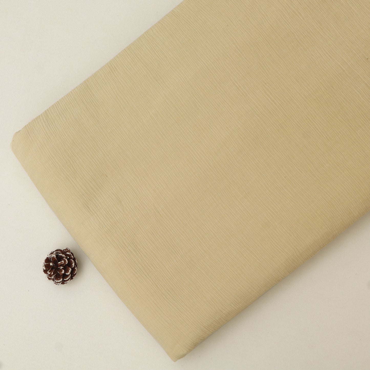 Crush Chanderi Embroidery Fabric