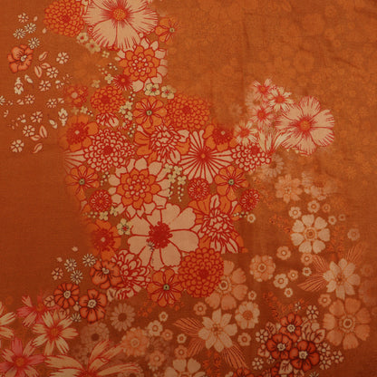 Floral Velvet Print Fabric