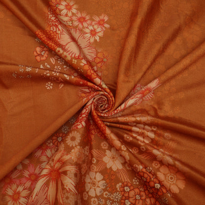 Floral Velvet Print Fabric