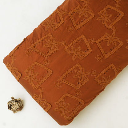 Chanderi Embroidery Fabric