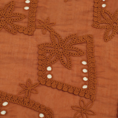Chanderi Embroidery Fabric